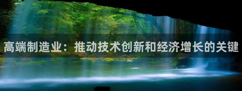 彩神是怎样一个平台赚钱的：高端制造业：推动技术创新和经济增长的关键