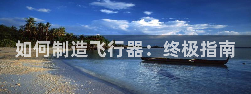彩神Vll：如何制造飞行器：终极指南