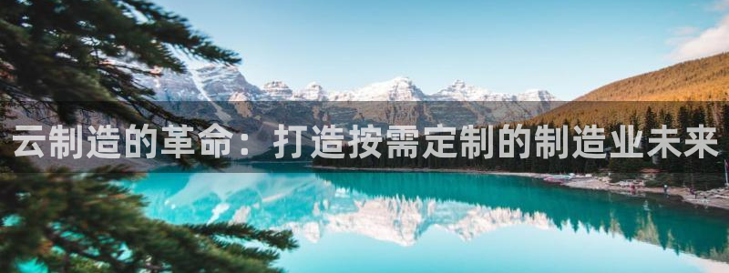 彩神系列平台：云制造的革命：打造按需定制的制造业未来