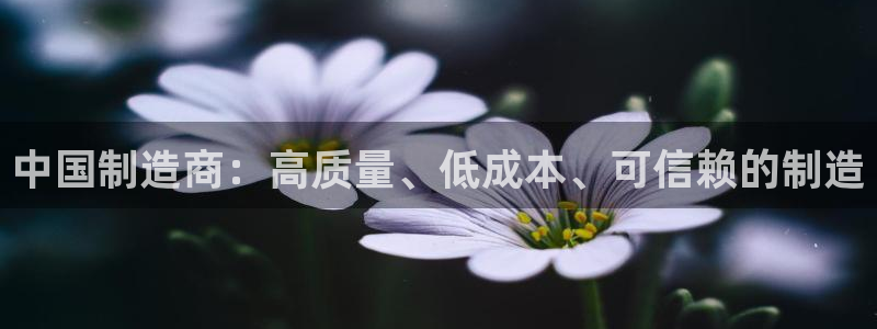 彩神8官网合法吗：中国制造商：高质量、低成本、可信赖的制造