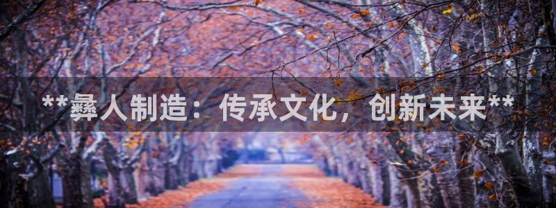 彩神平台之间是什么关系：**彝人制造：传承文化，创新未来**