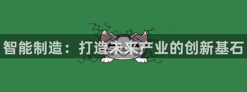 大发彩神争：智能制造：打造未来产业的创新基石