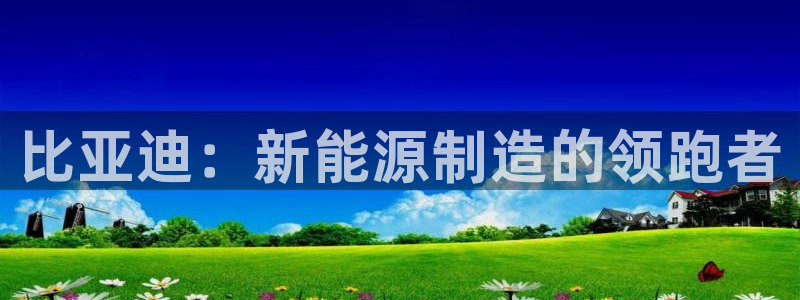 天天彩神welcome：比亚迪：新能源制造的领跑者