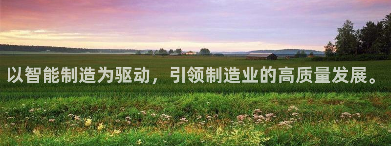 彩神8彩平台：以智能制造为驱动，引领制造业的高质量发展。