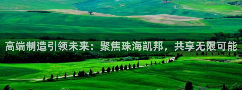 彩神iv真的能赚钱吗：高端制造引领未来：聚焦珠海凯邦，共享无限可能